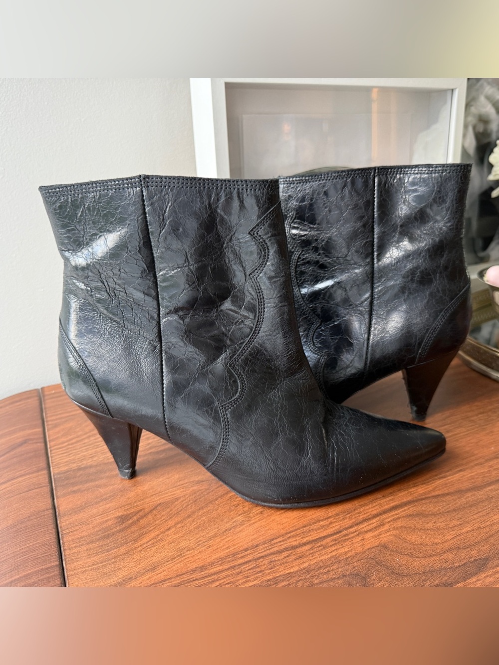 IRO Pointed Toe Ankle Boots - size 7